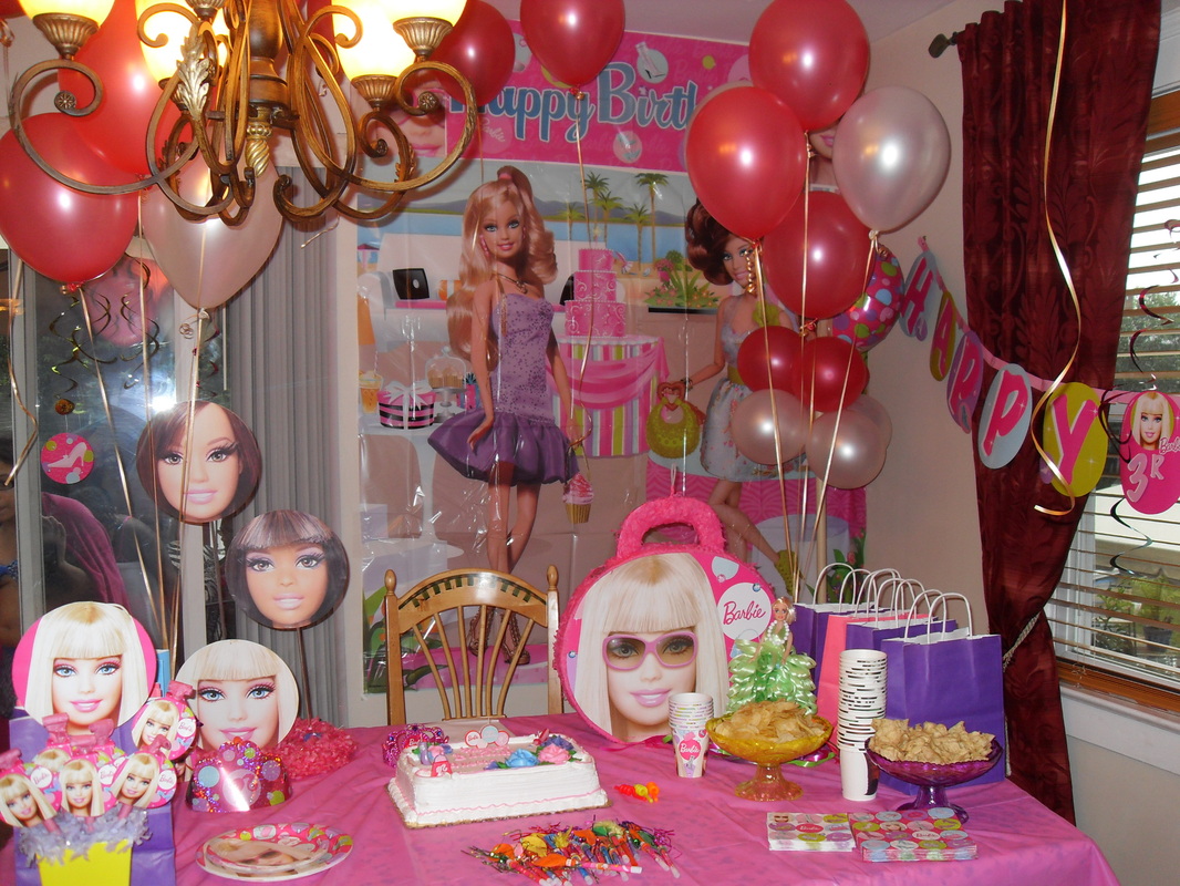 BARBIE Diamond Castle CREPE PAPER STREAMERS ~ Birthday Party Supplies Decoration 